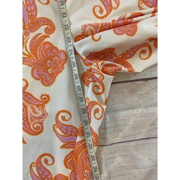 Eloquii Women's Patterned Colorful Crop Pants - 26 - Picture 7 of 13